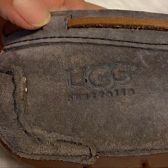 Uggs Gray Dakota Slippers - Picture 13 of 16